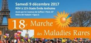 Téléthon - Affiche de la marche des maladies rares