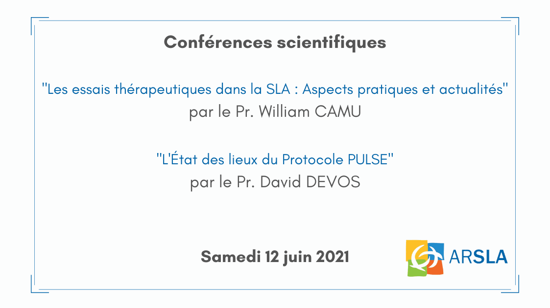 Conférences scientifiques - ARSLA - MALADIE DE CHARCOT